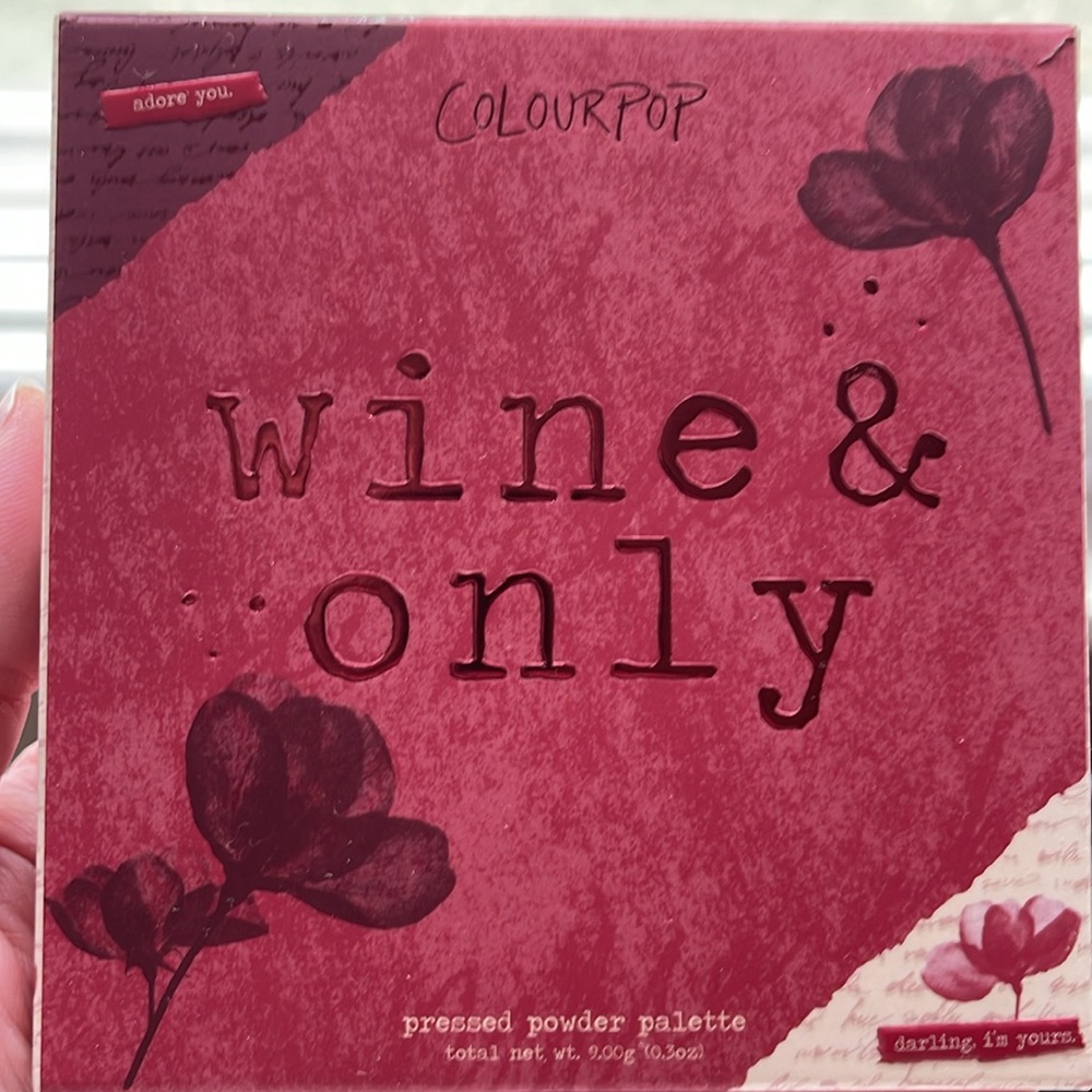 Colourpop Wine & Only Shadow Palette